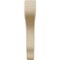 Ekena Millwork 1 3/4"W x 8 1/2"D x 11"H Plymouth Wood Bracket, Rubberwood BKTW02X09X11PLRW - alternate 3